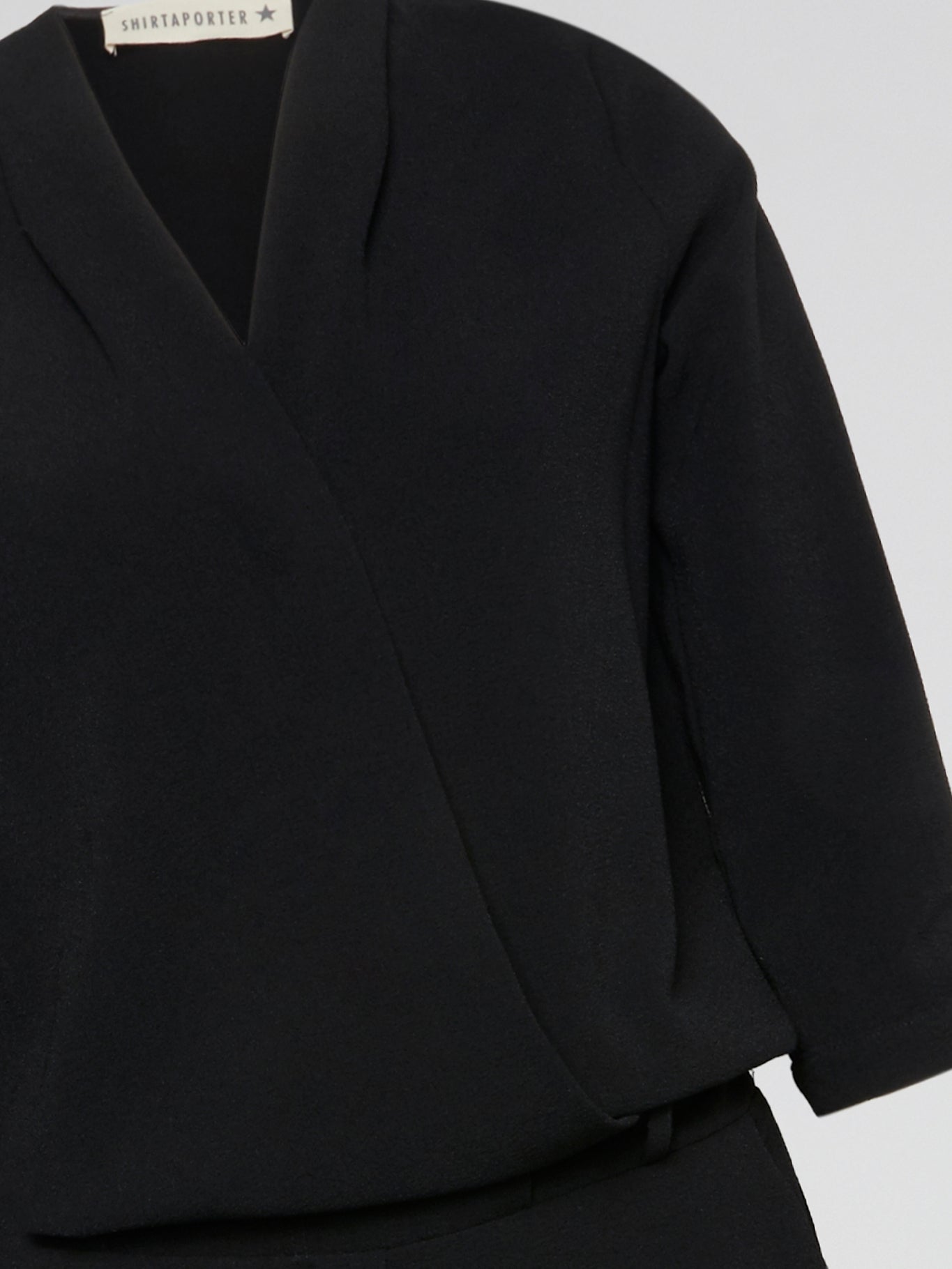Black Wrap Co-ord