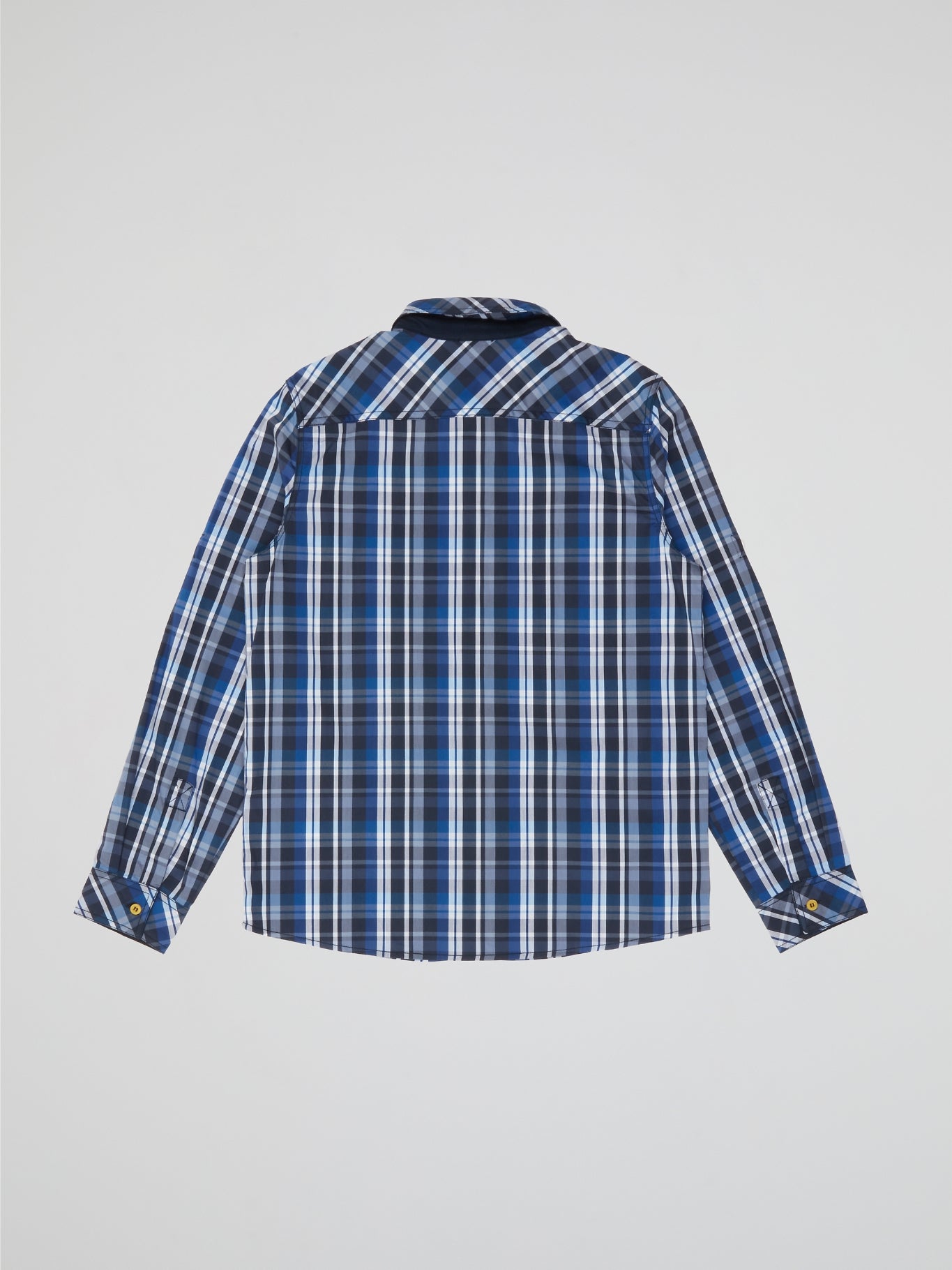 Blue Plaid Shirt