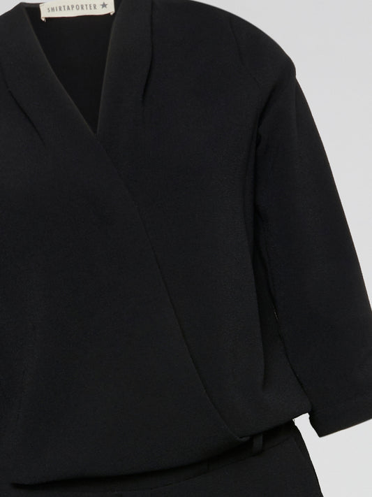 Black Wrap Co-ord