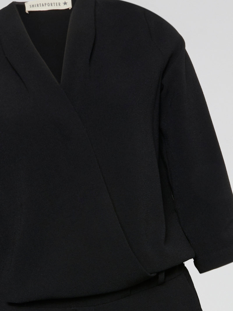 Black Wrap Co-ord