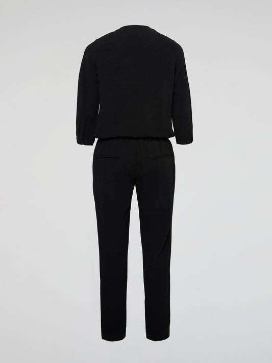 Black Wrap Co-ord
