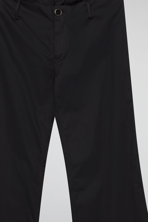 Black Eclipse Flare Trousers