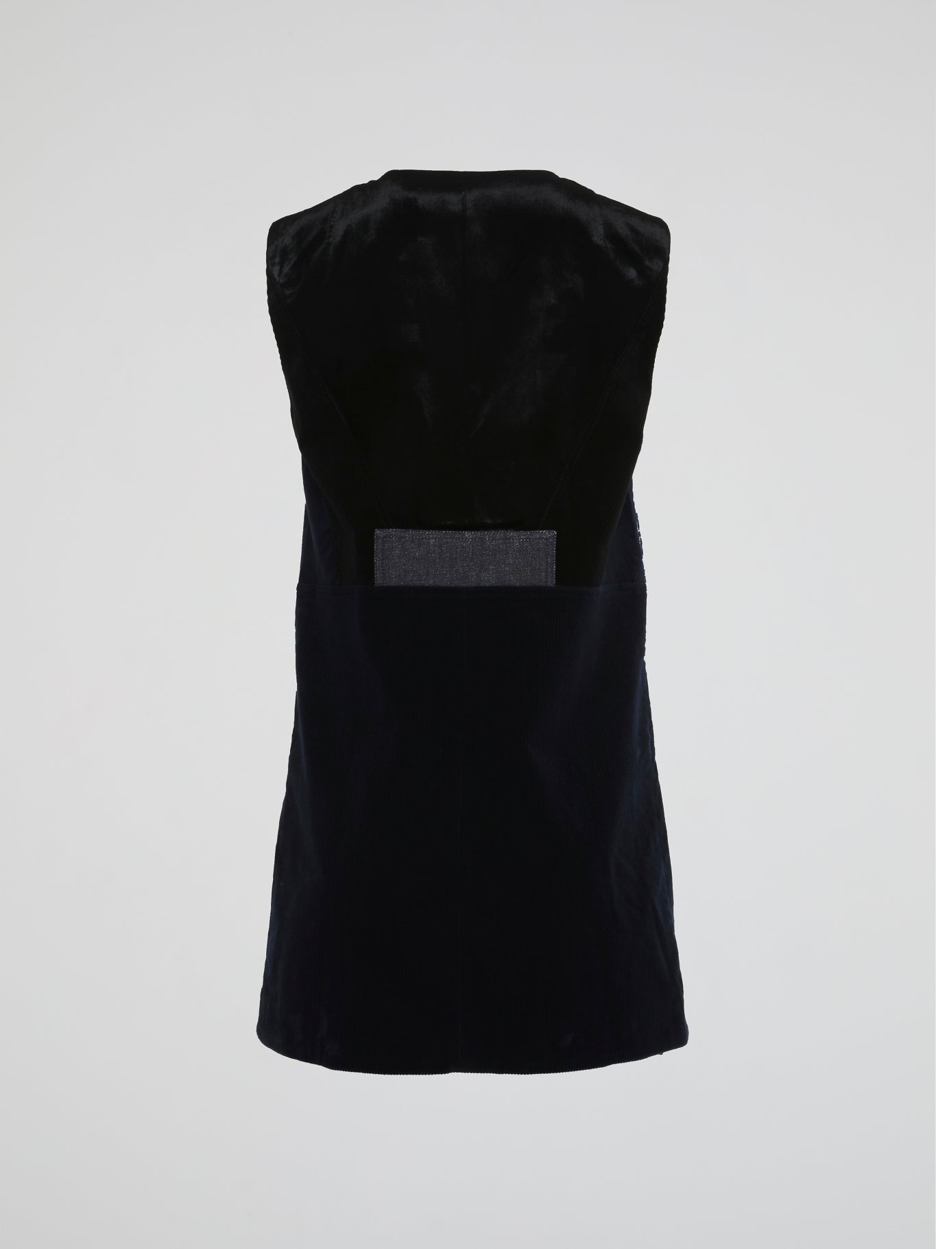 Black Zip Up Vest