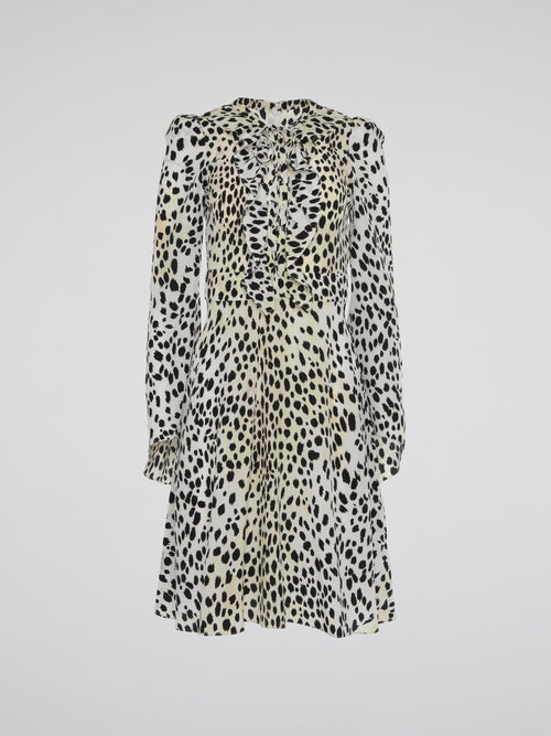 Leopard Print Maxi Dress