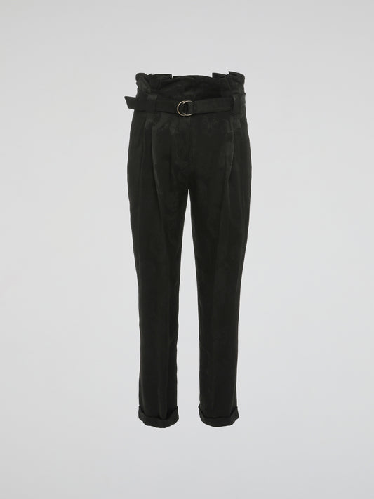 Get ready to make a bold and unforgettable statement with the Frill Waist Pants by Roberto Cavalli. These stunning trousers effortlessly blend elegance and edginess, featuring a unique frill waist design that adds a touch of dramatic flair to any outfit. Crafted with impeccable attention to detail, these pants redefine sophistication, making you the ultimate fashion maven wherever you go.