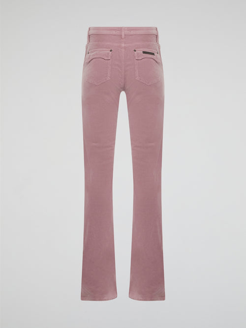 Step out in style with these Pink Skinny Denim Jeans from Roberto Cavalli, the epitome of high fashion and luxury. Crafted with precision and attention to detail, the vibrant pink color adds a fun and feminine touch to your wardrobe. Whether you dress them up or down, these jeans are sure to make a statement wherever you go.