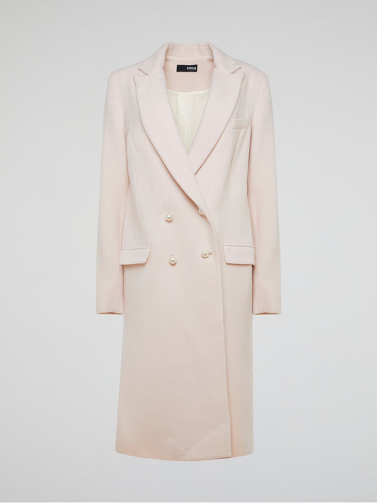 Step out in style with the Powder Pink Trench Coat Nicholas, a chic and sophisticated piece that will elevate any outfit. Its flattering fit and soft pastel hue make it the perfect statement piece for any fashion-forward individual. Be prepared for compliments wherever you go with this stunning wardrobe staple.