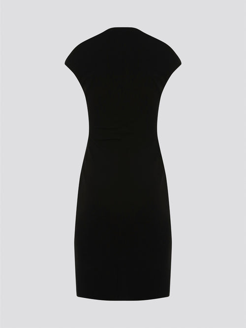 Step into the spotlight and command attention in this stunning Black Embellished Bodycon Dress from Roberto Cavalli. The intricate embellishments and figure-hugging silhouette will have all eyes on you, making you stand out from the crowd at any event. Elevate your wardrobe with this luxurious and unique piece that exudes glamour and confidence.
