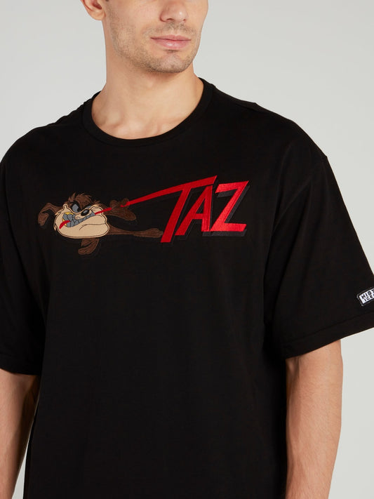 Tasmanian Devil Black Loose Fit T-Shirt