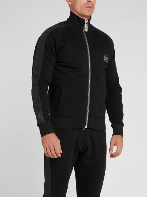 Black Zip Up Turtleneck Jacket