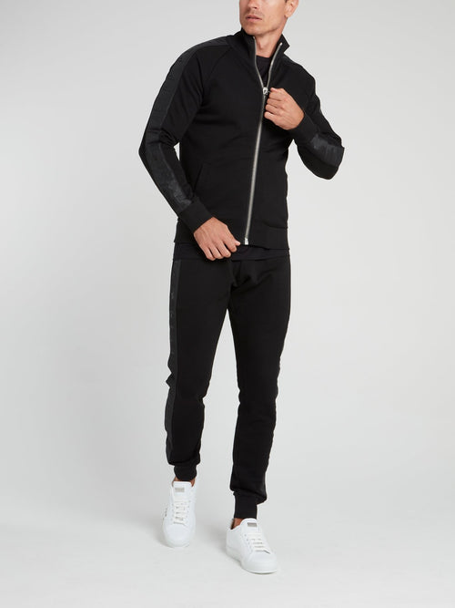 Black Zip Up Turtleneck Jacket