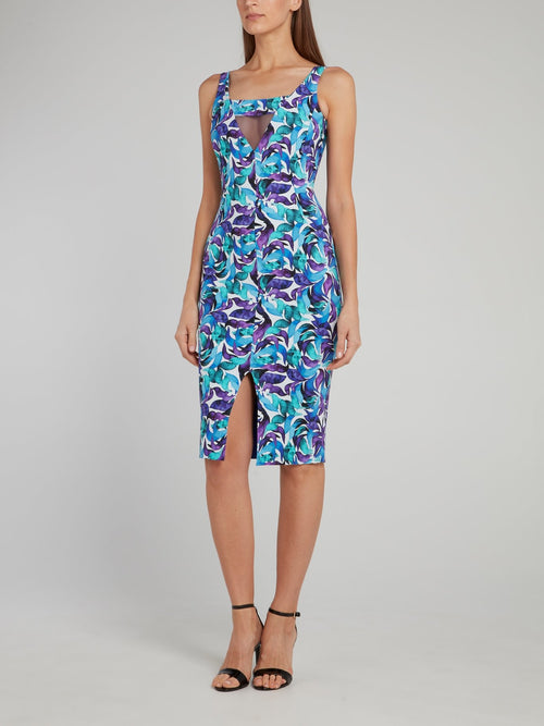 Leeona Mid Slit Sheath Dress
