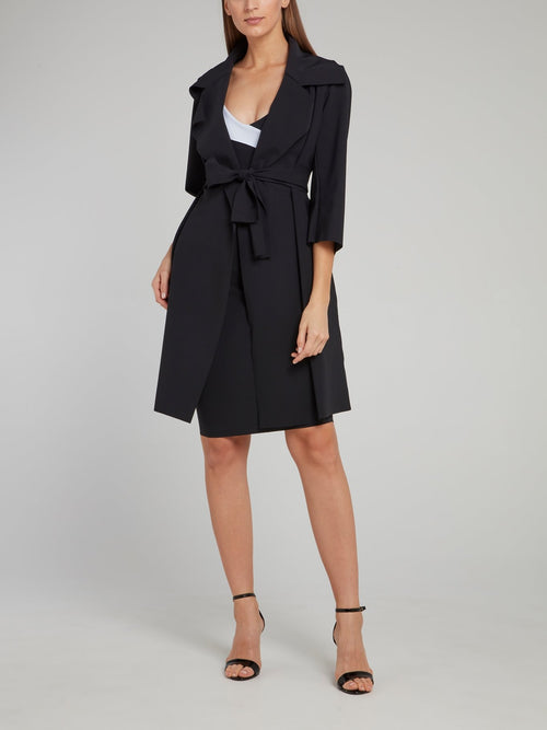 Hunter Scoop Neck Mini Dress