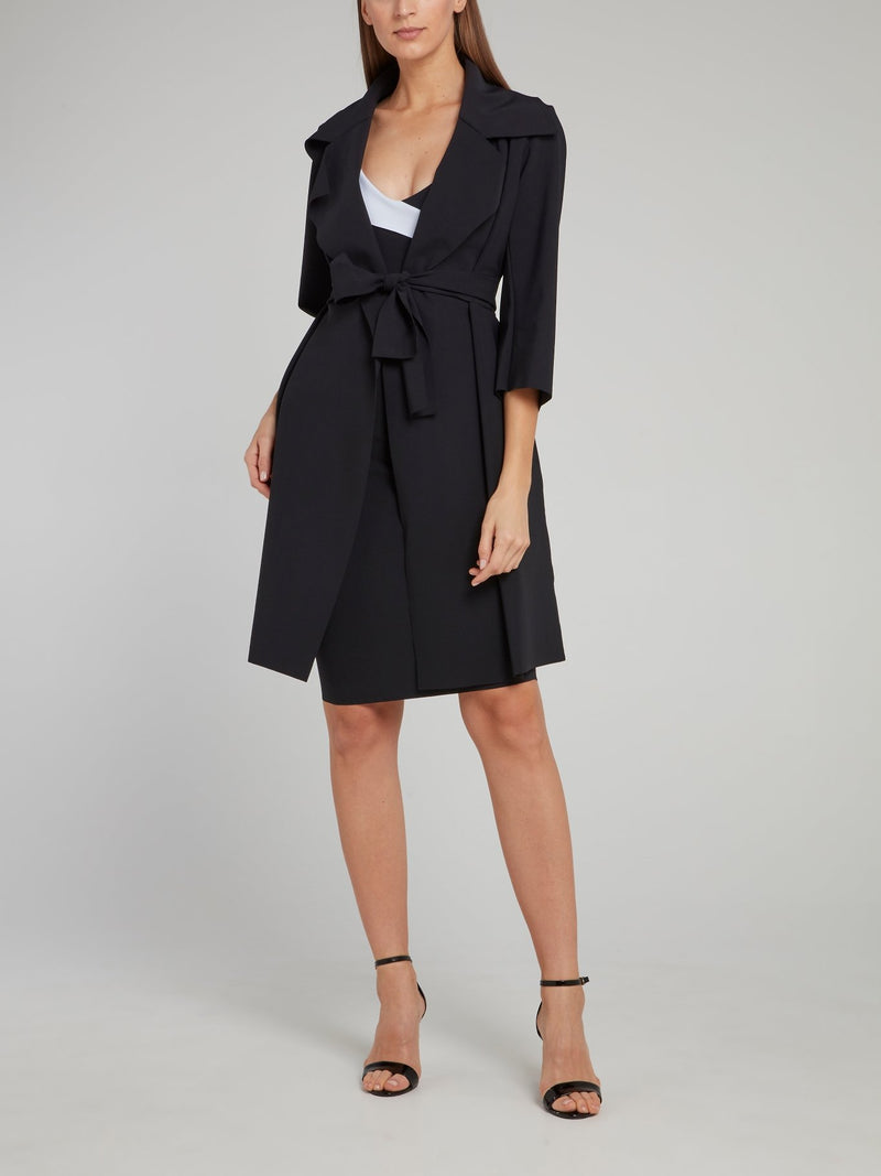 Hunter Scoop Neck Mini Dress