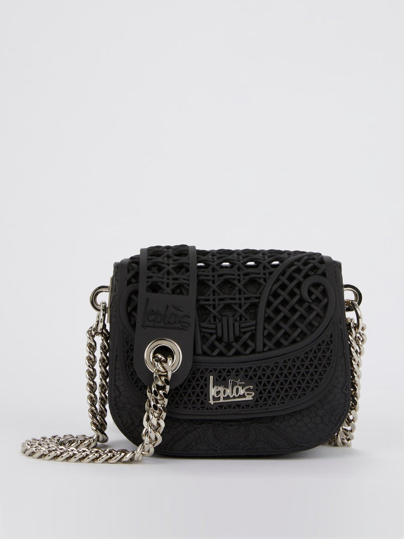 Black Mini Dafne Cesto Shoulder Bag