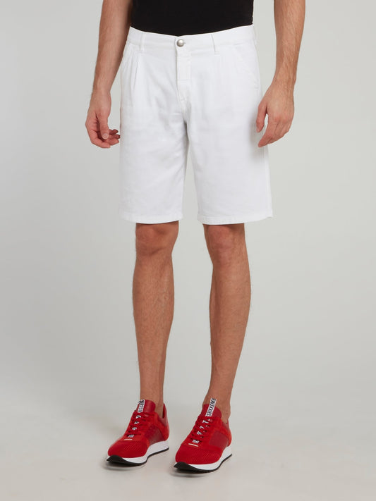 White Bermuda Shorts