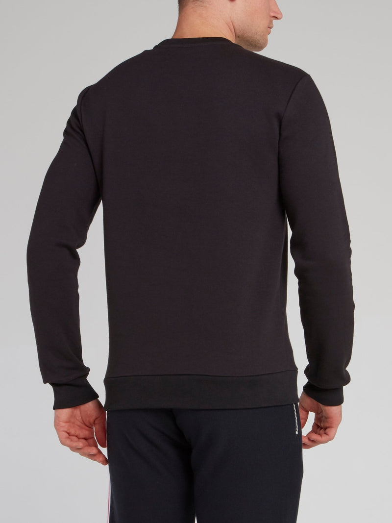 Snoopy Black Crewneck Sweatshirt