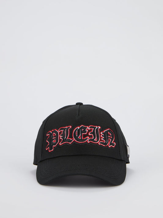 Gothic Plein Embroidered Visor Cap