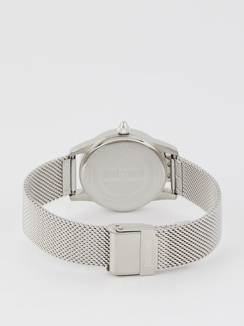JC Shine 2 Silver Milanese Strap Analog Watch