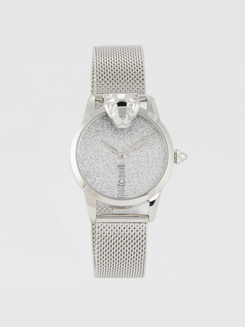JC Shine 2 Silver Milanese Strap Analog Watch