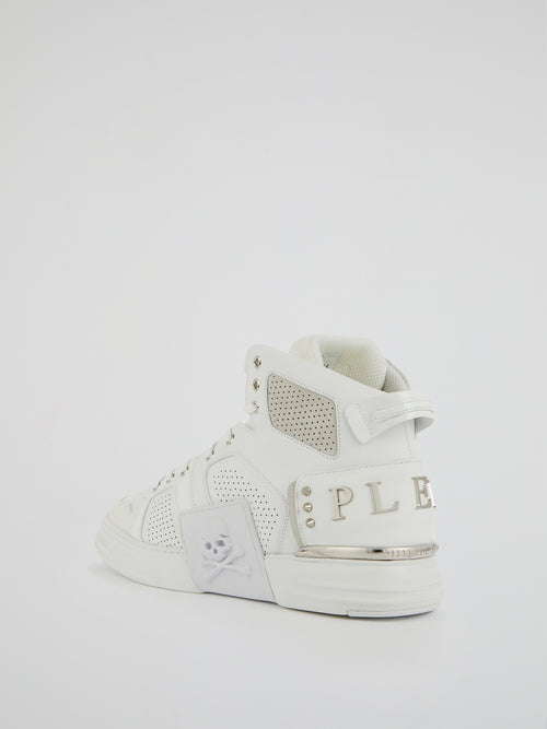 Phantom Kicks White High-Top Sneakers