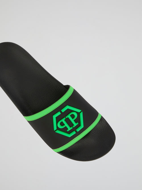 Contrast Monogram Slides