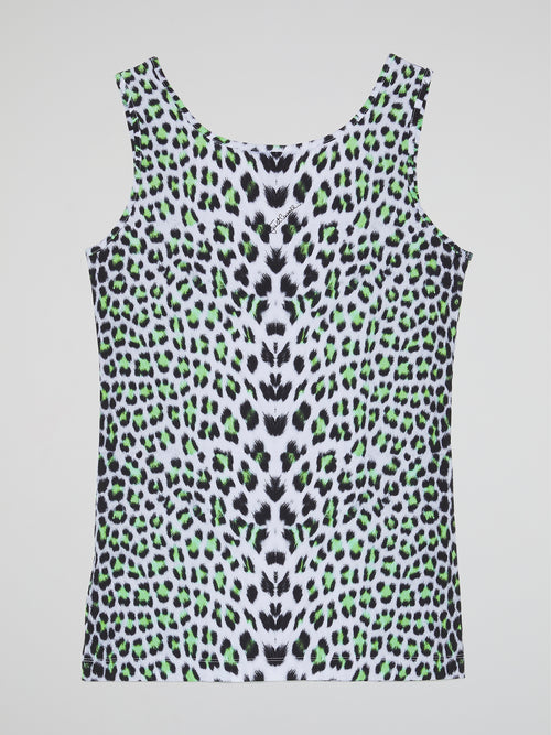 Animal Print Tank Top