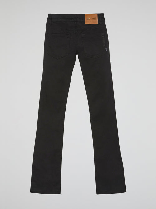 Black Bootcut Jeans