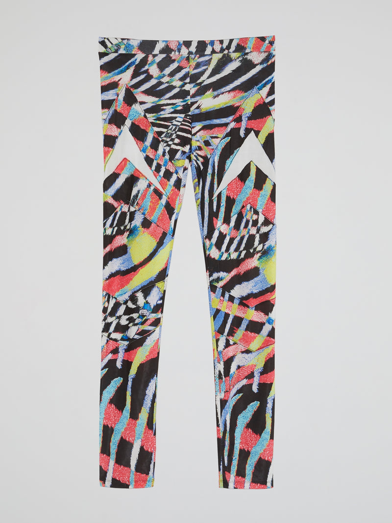Abstract Print Leggings